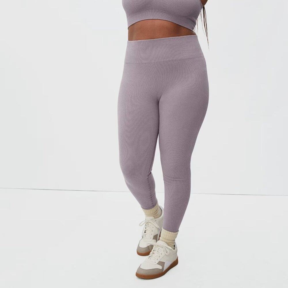 Everlane The Seamless Legging in Purple Size M/L NWT